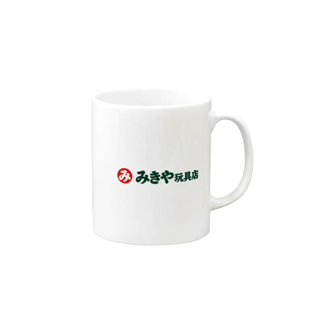 みきや玩具店のロゴ マグカップ 商品完成イメージ